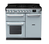 Rangemaster ESDL100DFPMSB/CM1 Estel Deluxe 100 Dual Fuel Range Cooker - Misty Blue - A Rated Thumbnail