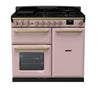 Rangemaster ESDL100DFPPPK/AB1 Estel Deluxe 100 Dual Fuel Range Cooker - Pale Pink - A Rated Thumbnail