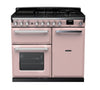 Rangemaster ESDL100DFPPPK/CM1 Estel Deluxe 100 Dual Fuel Range Cooker - Pale Pink - A Rated Thumbnail