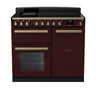 Rangemaster ESDL100EIPBOR/AB1 Estel Deluxe 100 Induction Range Cooker - Bordeaux - A Rated Thumbnail