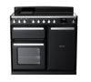 Rangemaster ESDL100EIPGBL/CM1 Estel Deluxe 100 Induction Range Cooker - Gloss Black - A Rated Thumbnail