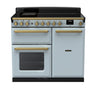 Rangemaster ESDL100EIPMSB/AB1 Estel Deluxe 100 Induction Range Cooker - Misty Blue - A Rated Thumbnail