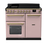 Rangemaster ESDL100EIPPPK/AB1 Estel Deluxe 100 Induction Range Cooker - Pale Pink - A Rated Thumbnail