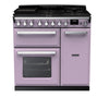 Rangemaster ESDL90DFPHTH/CM1 Estel Deluxe 90 Dual Fuel Range Cooker - Heather - A Rated Thumbnail