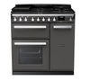 Rangemaster ESDL90DFPSLT/CM1 Estel Deluxe 90 Dual Fuel Range Cooker - Slate - A Rated Thumbnail