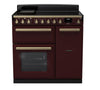 Rangemaster ESDL90EIPBOR/AB1 Estel Deluxe 90 Induction Range Cooker - Bordeaux - A Rated Thumbnail