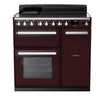 Rangemaster ESDL90EIPBOR/CM1 Estel Deluxe 90 Induction Range Cooker - Bordeaux - A Rated Thumbnail