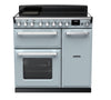 Rangemaster ESDL90EIPMSB/CM1 Estel Deluxe 90 Induction Range Cooker - Misty Blue - A Rated Thumbnail