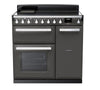 Rangemaster ESDL90EIPSLT/CM1 Estel Deluxe 90 Induction Range Cooker - Slate - A Rated Thumbnail