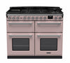 Rangemaster ESDLB110DFPPPK/CM1 Estel Deluxe 110 Dual Fuel Range Cooker - Pale Pink - A Rated Thumbnail