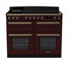 Rangemaster ESDLB110EIPBOR/AB1 Estel Deluxe 110 Induction Range Cooker - Bordeaux - A Rated Thumbnail