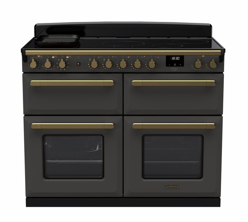 Rangemaster ESDLB110EIPSLT/AB1 Estel Deluxe 110 Induction Range Cooker - Slate - A Rated