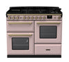 Rangemaster ESDLO110DFPPPK/AB1 Estel Deluxe 110 Dual Fuel Range Cooker - Pale Pink - A Rated Thumbnail