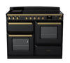Rangemaster ESDLO110EIPGBL/AB1 Estel Deluxe 110 Induction Range Cooker - Gloss Black - A Rated Thumbnail