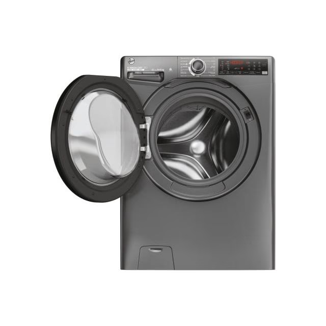 Hoover H3DPS6966TAMBR80 H-Wash&Dry 350 6/9kg 1600rpm D/A Rated Freestanding Washer Dryer - Graphite