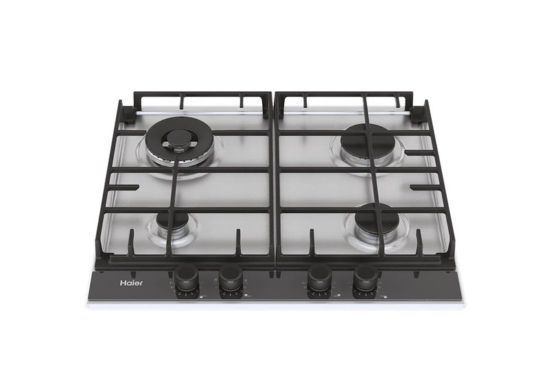 Haier HAHG6BR4S2X 60cm Gas Hob - Stainless Steel (Discontinued)