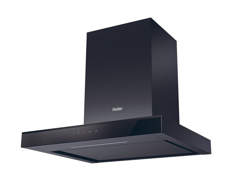 Haier HATS6CBS4B 60cm Chimney Cooker Hood - Black (Discontinued)