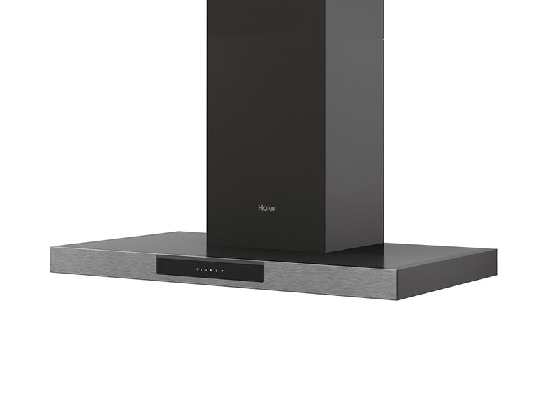 Haier HATS9DS2XWIFI 90cm Chimney Cooker Hood - Black (Discontinued)