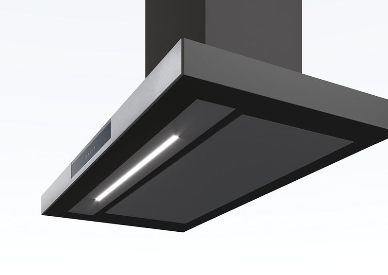 Haier HATS9DS2XWIFI 90cm Chimney Cooker Hood - Black (Discontinued)