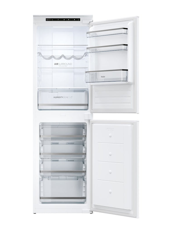 Haier HB50T618FMK Built-In Fridge Freezer - White - E Rated