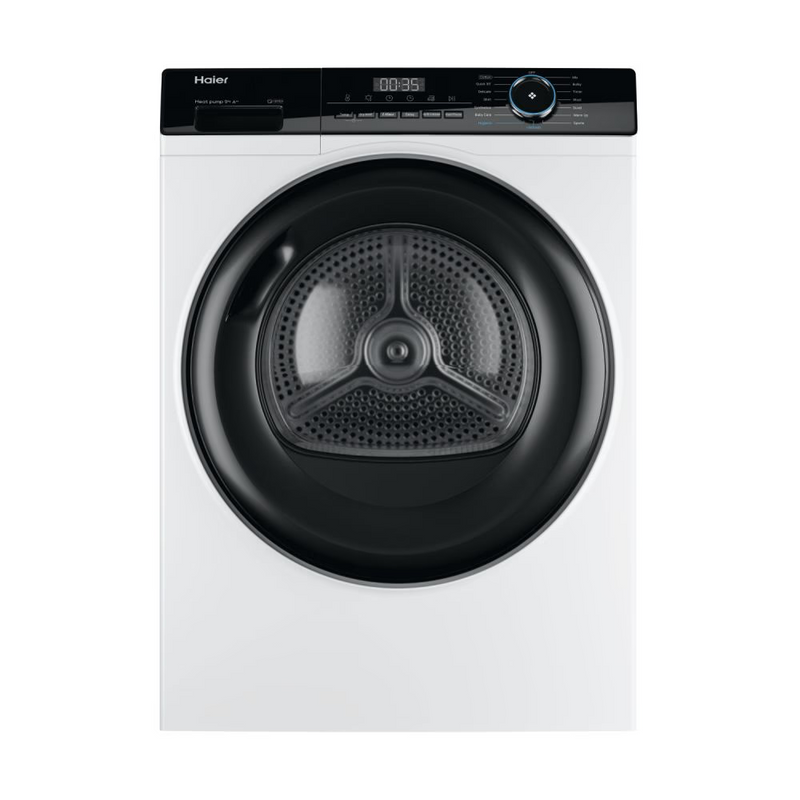 Haier HD90-A2939E-UK I Pro Series 3 9kg Heat Pump Tumble Dryer - White (Discontinued)