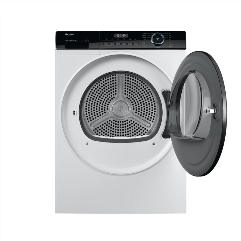 Haier HD90-A2939E-UK I Pro Series 3 9kg Heat Pump Tumble Dryer - White (Discontinued)