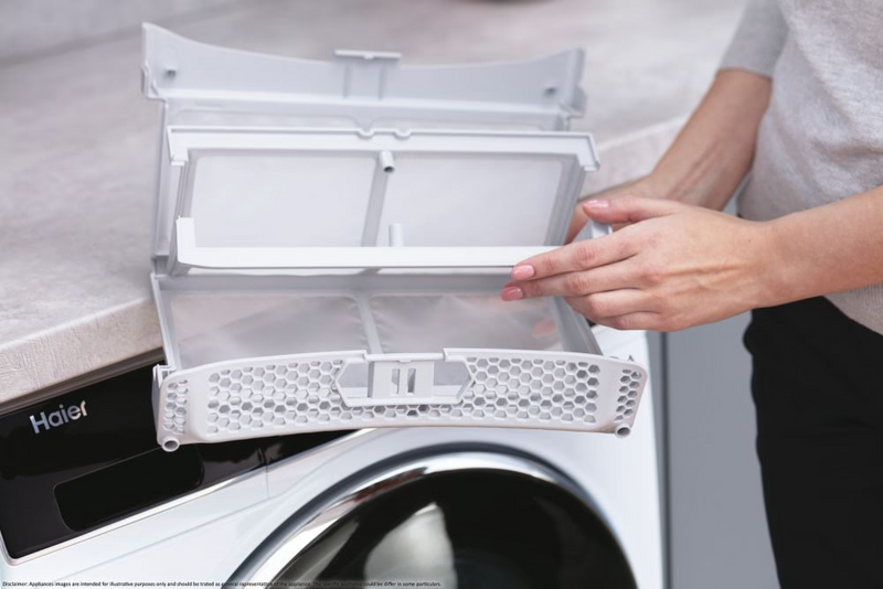 Haier HD90-A2939E-UK I Pro Series 3 9kg Heat Pump Tumble Dryer - White (Discontinued)