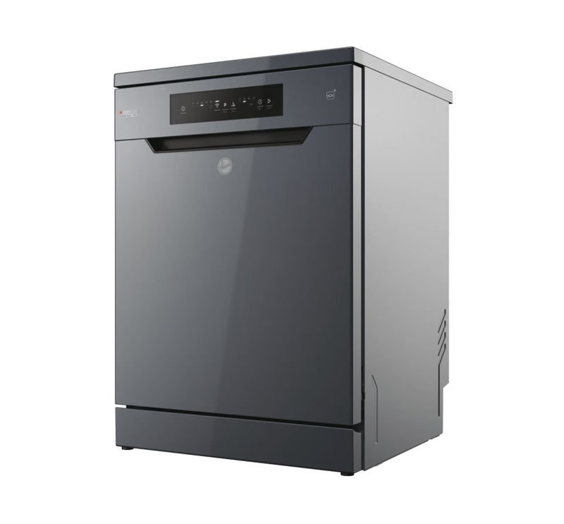 Hoover H-Dish 300 HF 4C7L0A-80 Freestanding 14 Place Setting Dishwasher - Graphite (Discontinued)