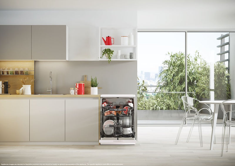 Hoover HF 6C2F0PW-80 Freestanding 60cm 16 Place Setting Dishwasher (Discontinued)