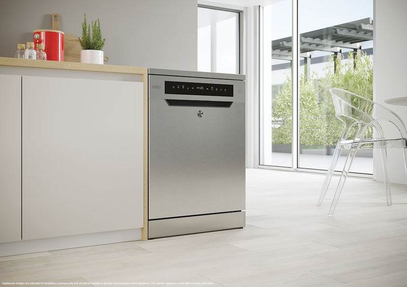 Hoover HF 6C2F0PX-80 Freestanding 60cm 16 Place Setting Dishwasher (Discontinued)