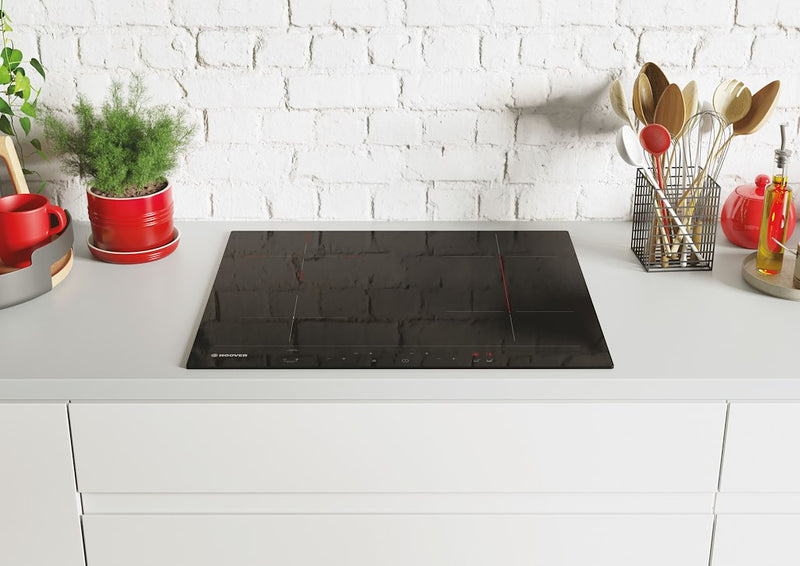 Hoover HH64DBB3P 60cm Ceramic Hob - Black (Discontinued)
