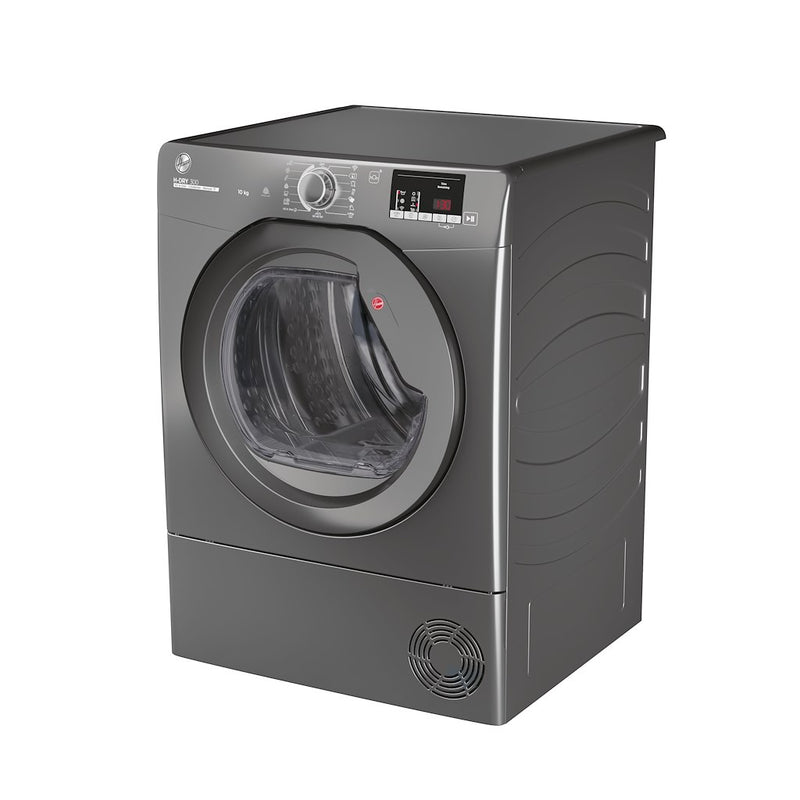 Hoover HLE C10DRGR-80 H-Dry 300 10kg Condenser Tumble Dryer - B Energy Rated - Graphite (Discontinued)