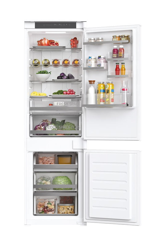 Hoover HOBT5518DWK-1 Integrated 70/30 Fridge Freezer - White - E Rated (Discontinued)