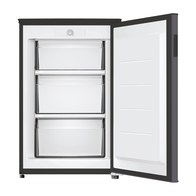 Hoover HOUQS 58ESK Undercounter Freezer - Silver (Discontinued)