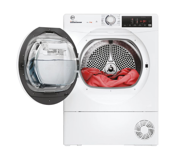 Hoover HRE H9A3TE-80/N H-Dry 350 9kg A+++ Rated Freestanding Tumble Dryer - White (Discontinued)