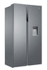 Haier HSR3918EWPG 90cm American Style Side-by-Side Fridge Freezer - Platinum Inox Thumbnail