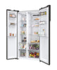 Haier HSR5918DNMP 90cm American Style Side-by-Side Fridge Freezer - Platinum Inox Thumbnail
