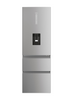 Haier HTW5618DWMG 3 Door Fridge Freezer - Silver - D Rated Thumbnail