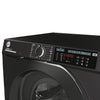 Hoover HW 49AMBCB/1-80 H-WASH 500 9kg 1400rpm A Rated Freestanding Washing Machine - Black (Discontinued) Thumbnail