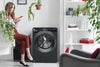 Hoover HW 49AMBCB/1-80 H-WASH 500 9kg 1400rpm A Rated Freestanding Washing Machine - Black (Discontinued) Thumbnail