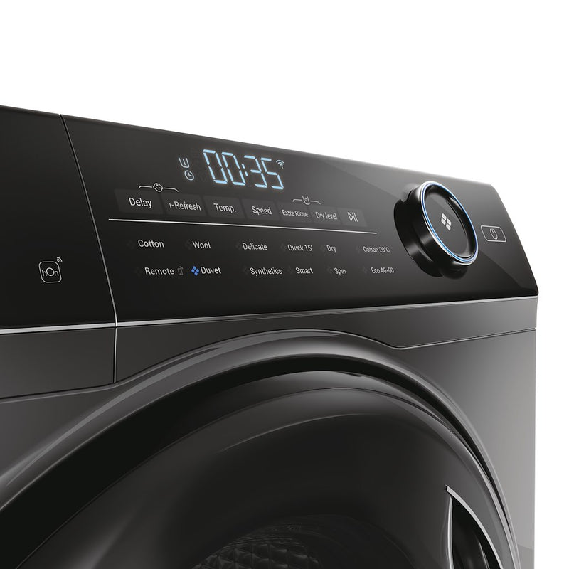 Haier I Pro Series 5 6/9kg 1400rpm D/A Rated Freestanding Washer Dryer - Graphite