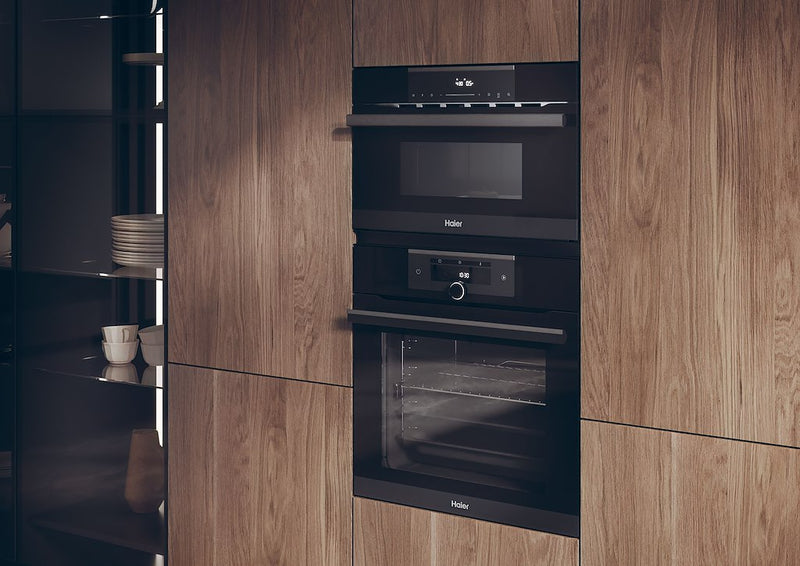 Haier HWO38MG6HXBD/UK Built-In Combination Microwave Oven - Black (Discontinued)