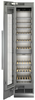 liebherr ewt9175 monolith integrated wine fridge with door open and wine storage empty. Thumbnail