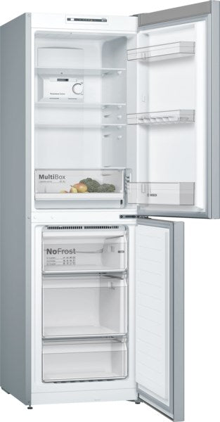 Bosch Series 2 KGN34NLEAG, Free-standing fridge-freezer with freezer at bottom