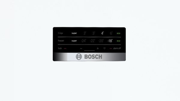 Bosch KGN39XW36, free-standing fridge-freezer with freezer at bottom (Discontinued)