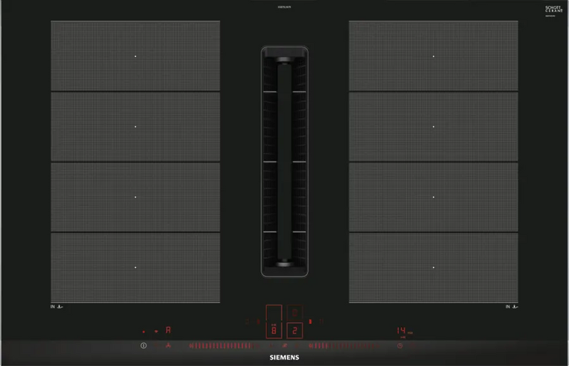 Siemens iQ 700 EX875LX67E, Induction hob with integrated ventilation system