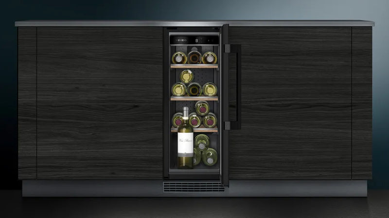 Siemens iQ 500 KU20WVHF0G, Wine cooler with glass door