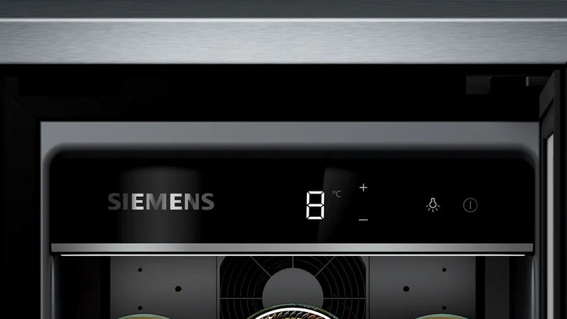 Siemens iQ 500 KU20WVHF0G, Wine cooler with glass door