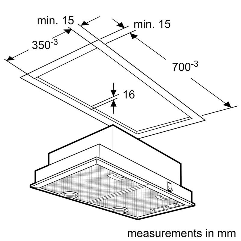 Neff N 30 D5855X1GB, Canopy cooker hood