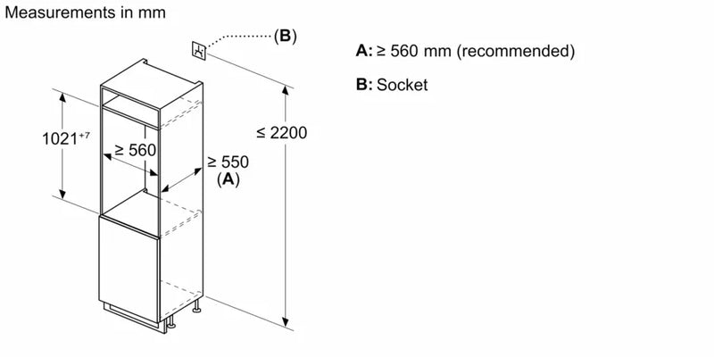 Neff N 30 KI1311SE0, Built-in fridge
